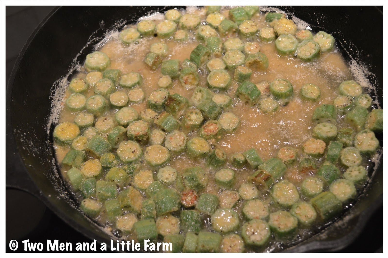 Two Men and a Little Farm SOUTHERN FRIED OKRA RECIPE