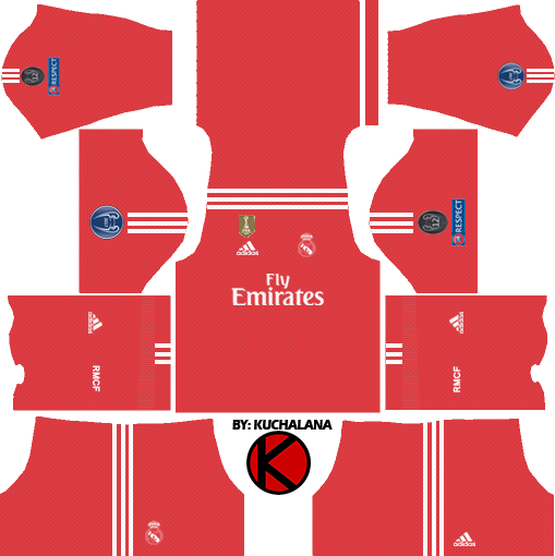 Fts 18 kits real top madrid