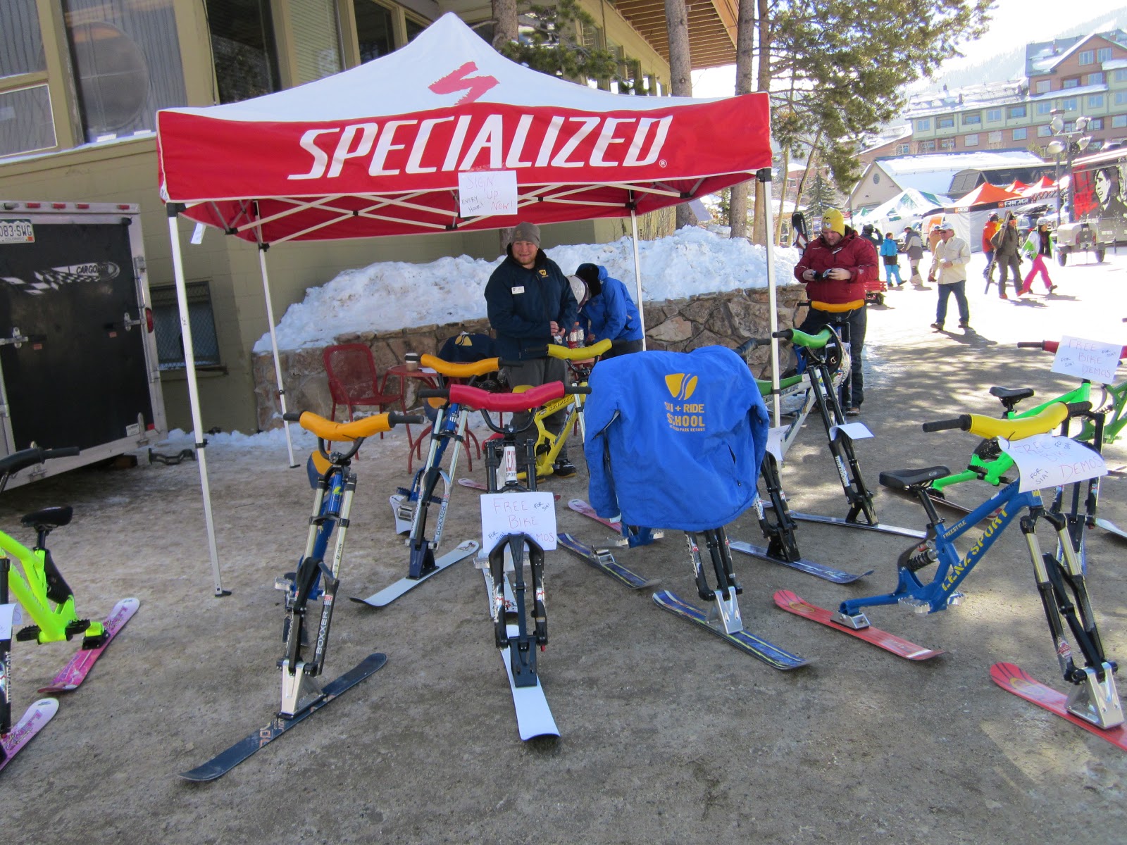 Lenz Sport Launch SkiBike - Freestyle Ski Bike Colorado