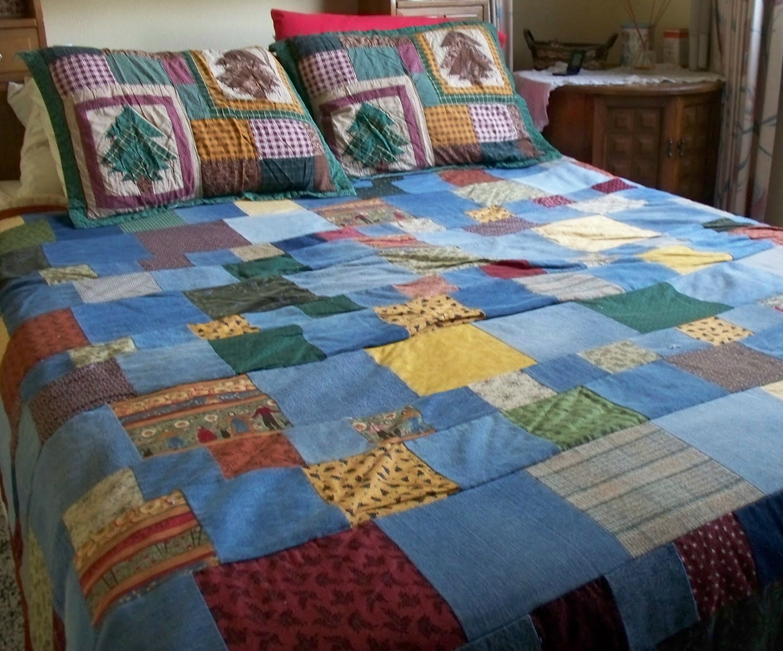 Traveling Lighter Denim Quilt