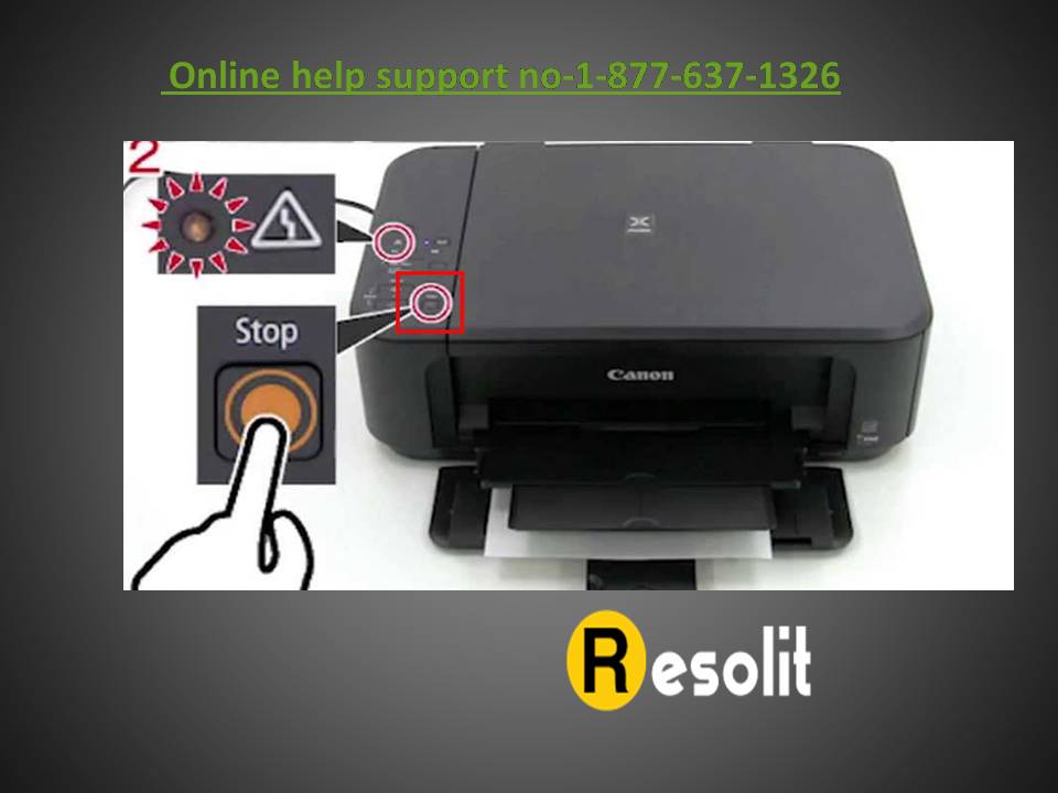 How to fix canon printer error