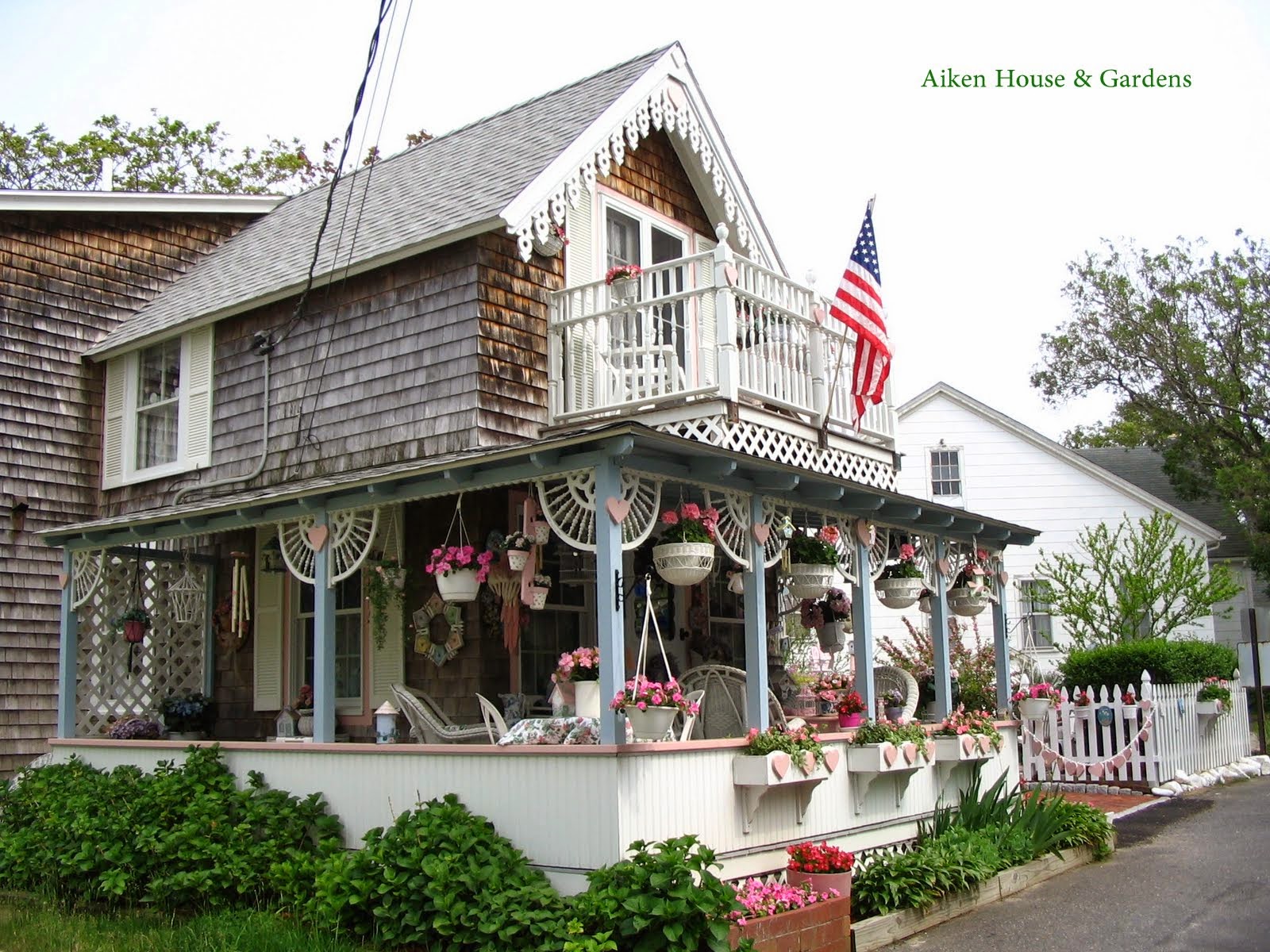 Aiken House & Gardens The Charming Cottages of Oak Bluffs