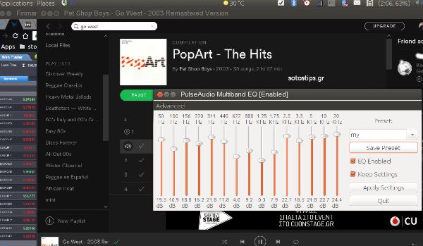  Pulse audio multiband Equalizer  Pulse audio multiband Equalizer