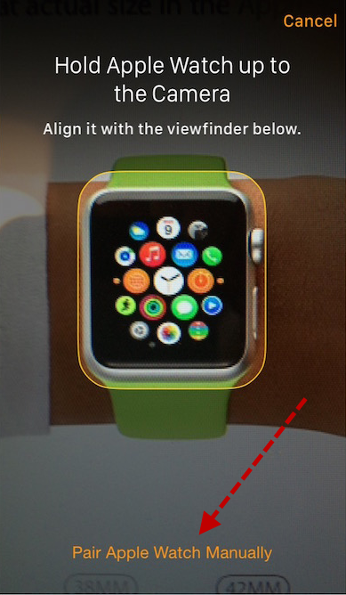 Icon Apple Pair Iwatch Manually I Icon On Why Is My Apple Watch