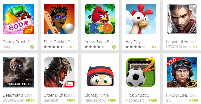 Top 50 Game on Google Play Store for your Android Device - Tech Boz