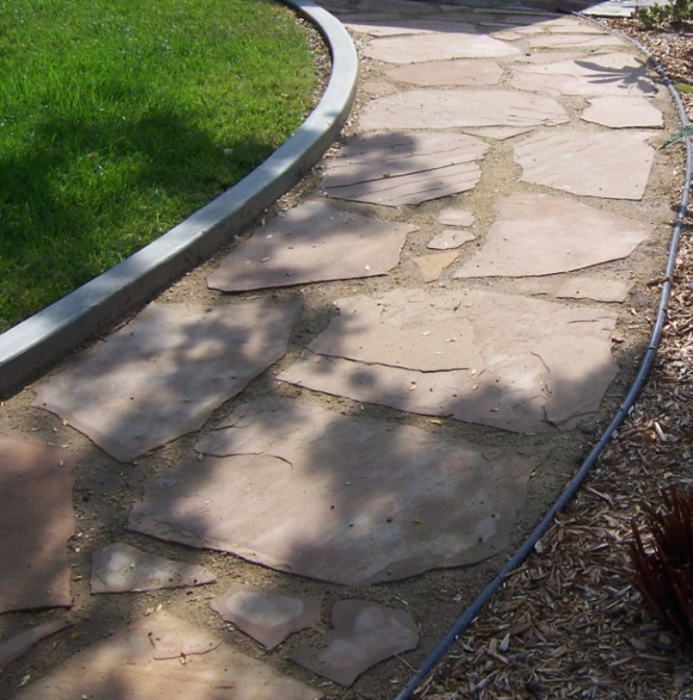 The 2 Minute Gardener Photo Flagstone with Granite