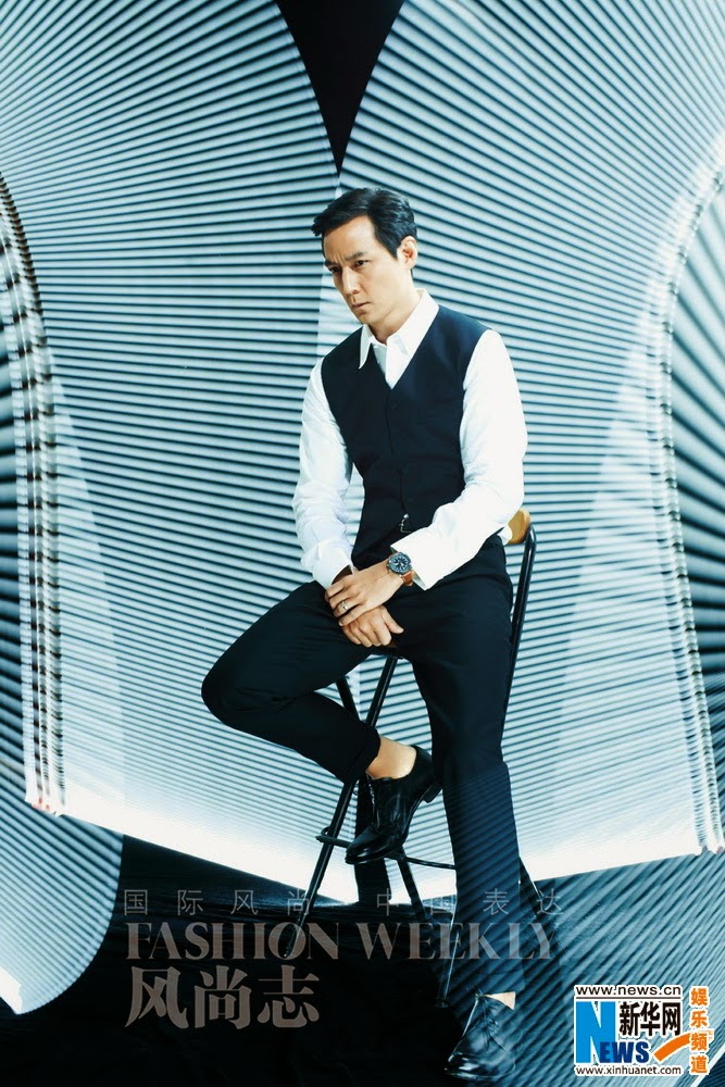 Hong Kong actor Daniel Wu covers 'Fashion Weekly' | China Entertainment ...