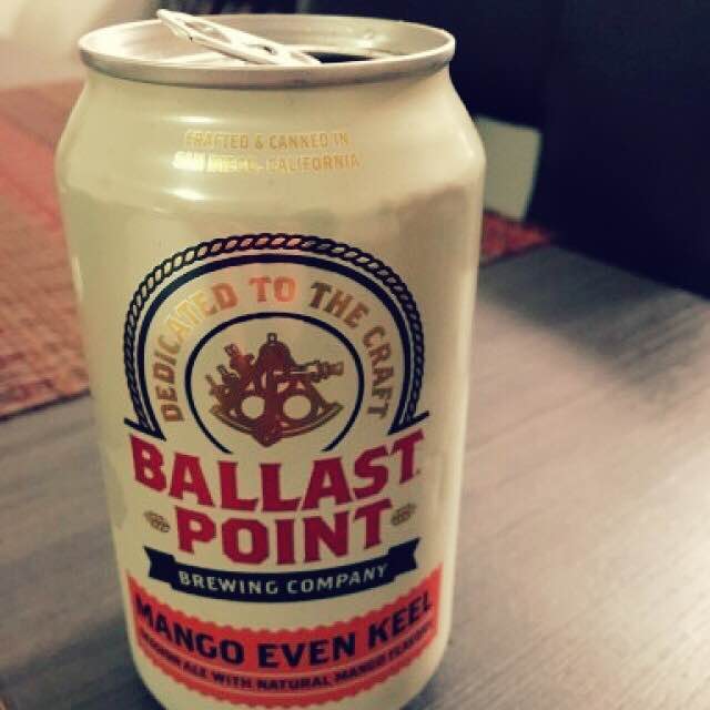 A Hoppy Medium Beer Friday Ballast Point Mango Even Keel