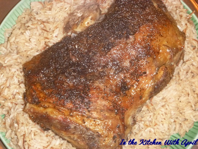 In the Kitchen With April Oven Roasted Boneless Lamb Shoulder