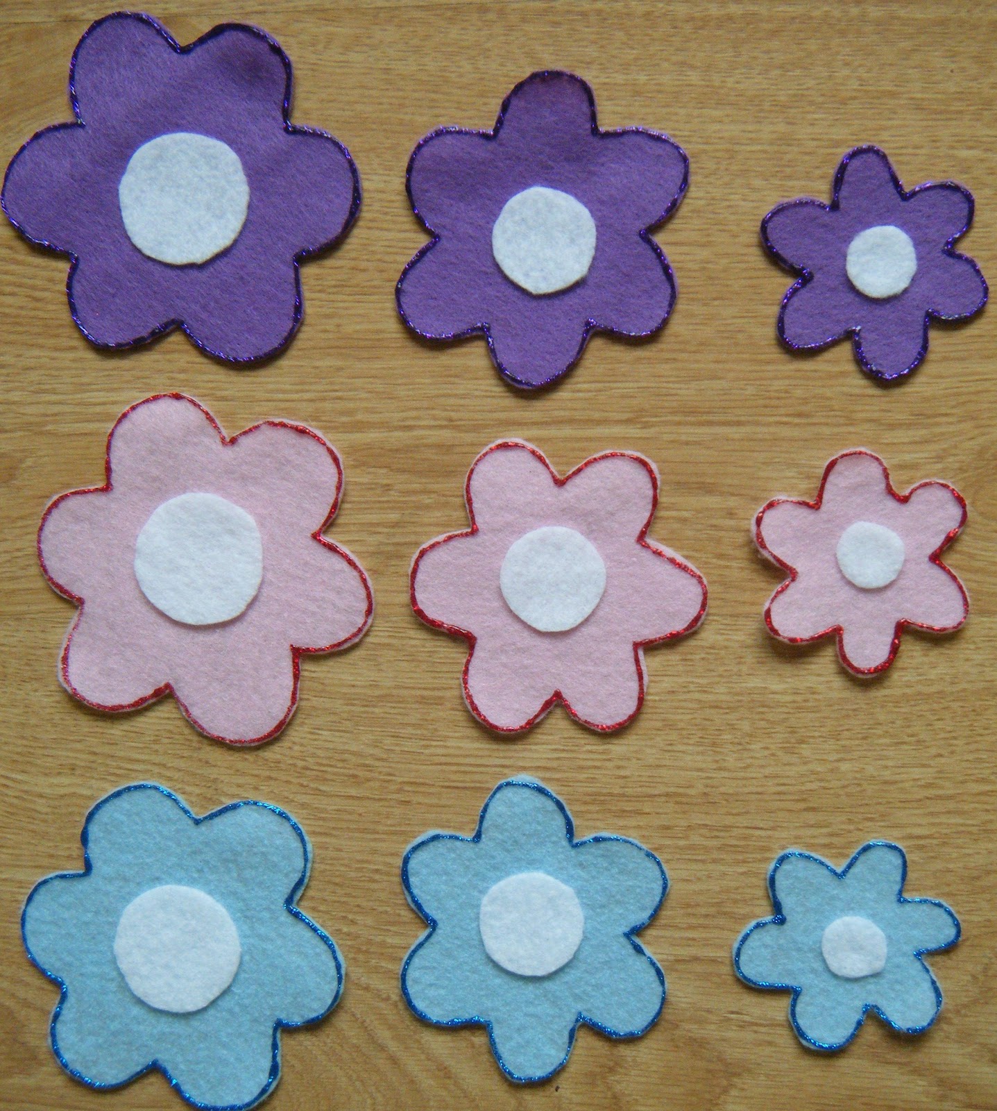 Felt Board Ideas Spring Flower Felt Board Activities