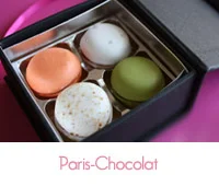 mini macaronia de Paris Chocolat