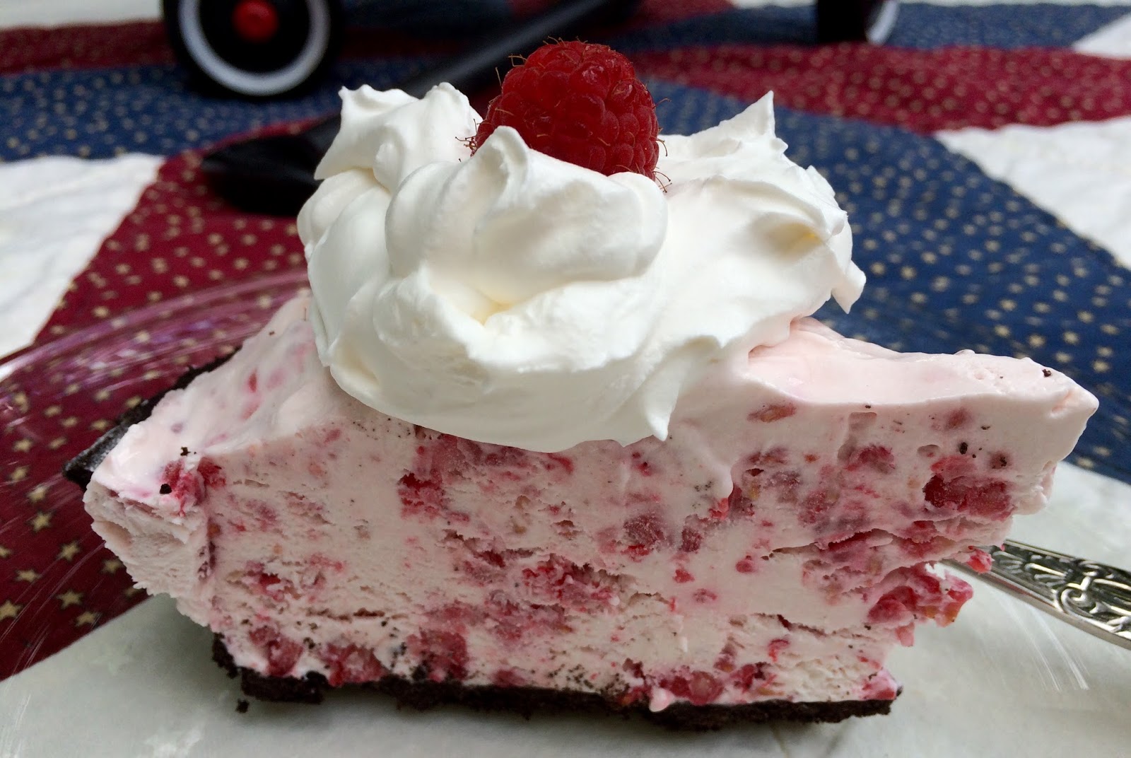 Kitty's Kozy Kitchen Raspberry Whipped Sensation Pie