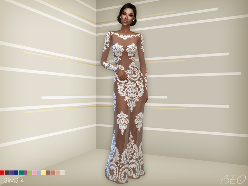 Sims 4 CC's - The Best: Dress by Beo Creations