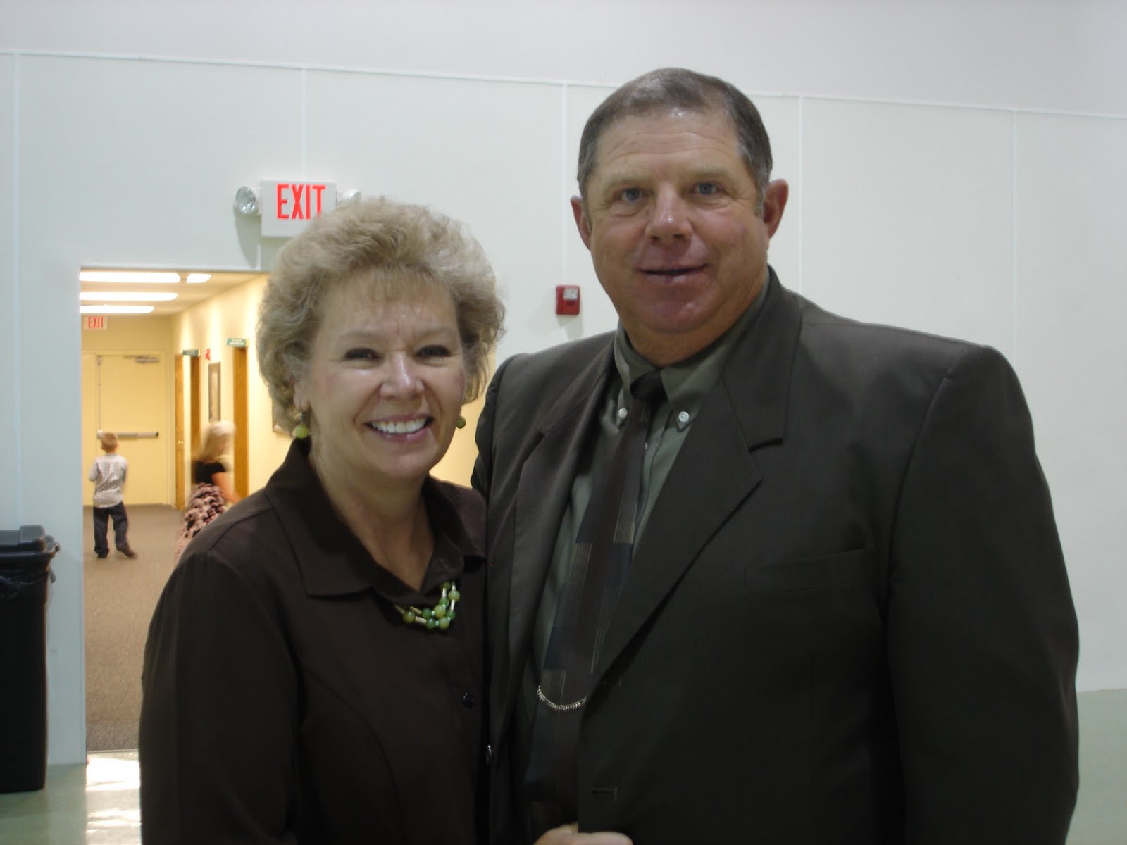 The Lewis Page Visit with Dennis and Judy Fountain