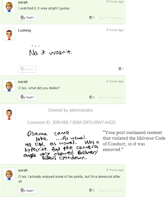 State of the Union 2015 Barack Obama is a liar Miiverse violation