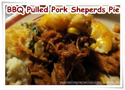 Consider Me Inspired : BBQ Pulled Pork Sheperds Pie