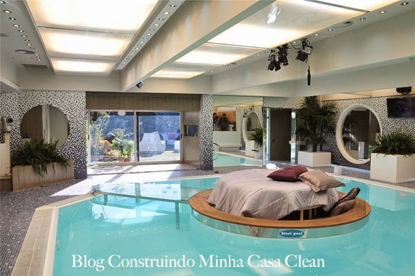 Construindo Minha Casa Clean: Piscinas Internas - Dentro de Casa!!!