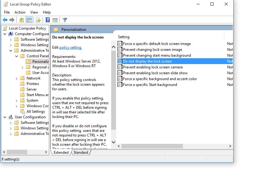 Enable windows components. Disable lock screen. Экран пароля linux. Delete lock. Enable screen lock laptop.