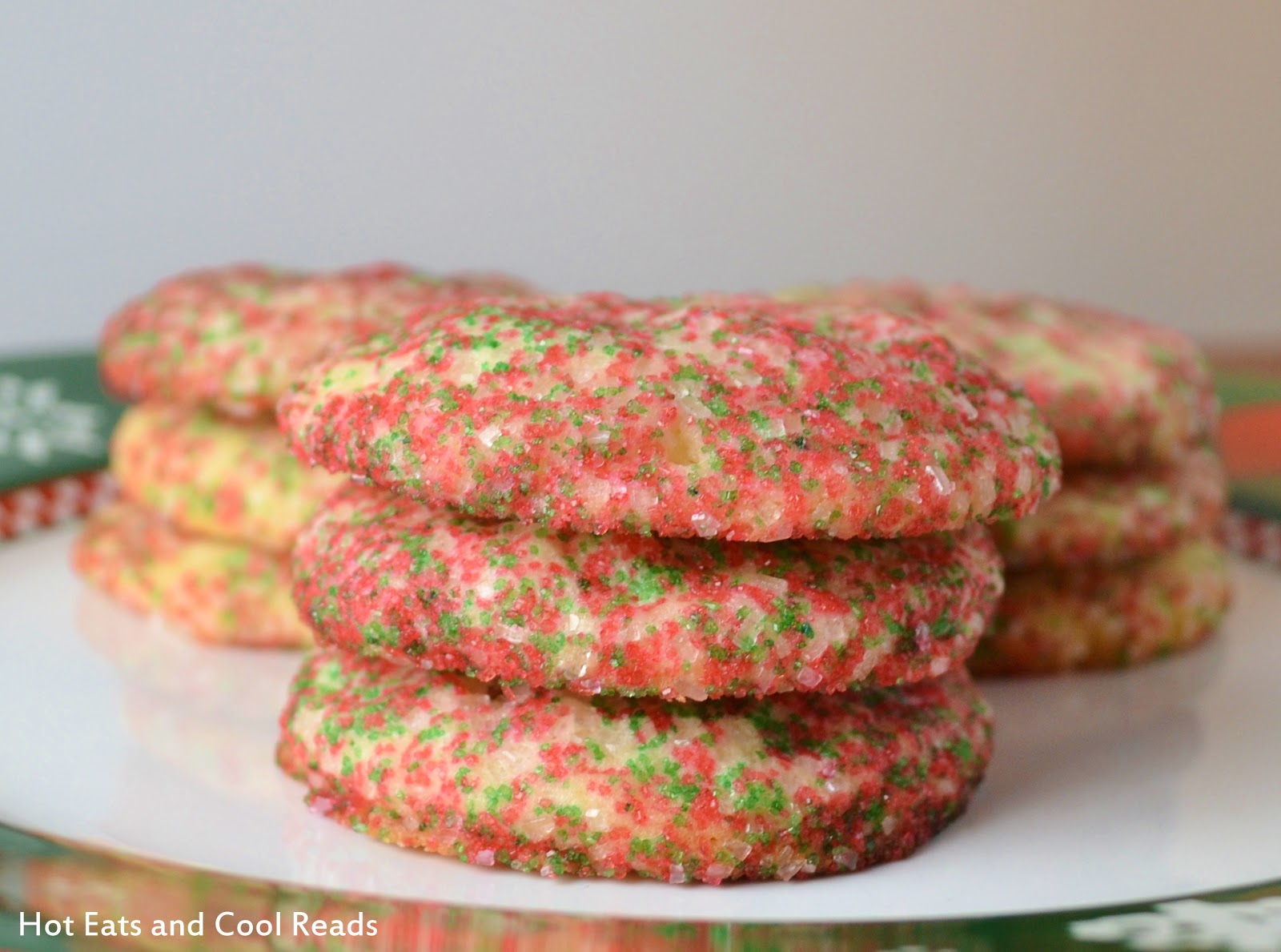 Hot Eats and Cool Reads Big Crunchy Sugar Cookies Recipe