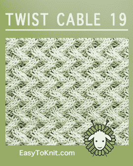 #Knitcable, Easy and FREE Knitting Pattern #easytoknit