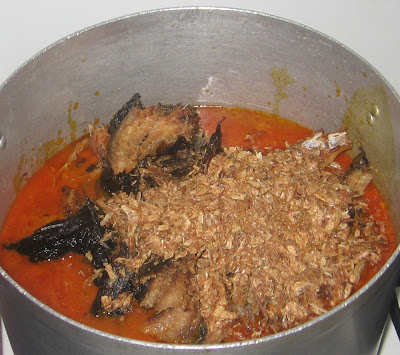 Cooking banga afang soup with step by step pictures 08