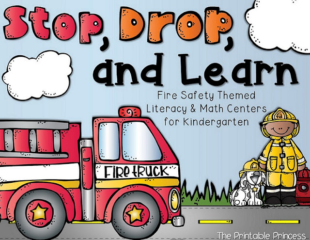 The Printable Princess: Fire Safety Activities and Centers for Kindergarten