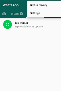 Cara Share Status WA Terbaru Privacy 