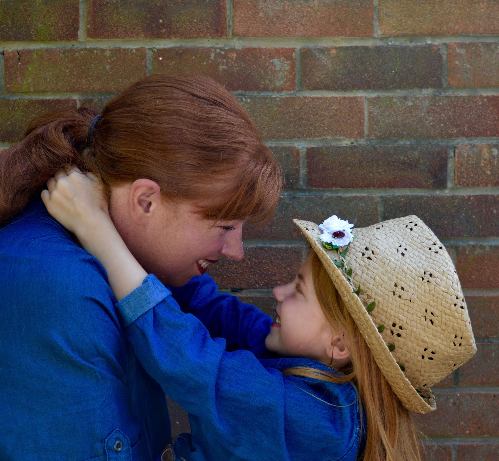 Matching mum & daughter Denim dress outfits from George at Asda as part of #GeorgeMiniMe