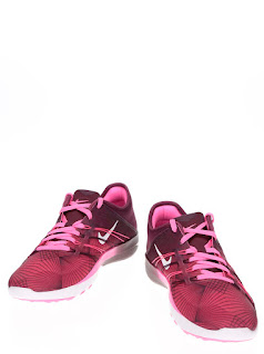 Pantofi sport roz cu vișiniu Nike Free 6 Print pentru femei (Nike) 1