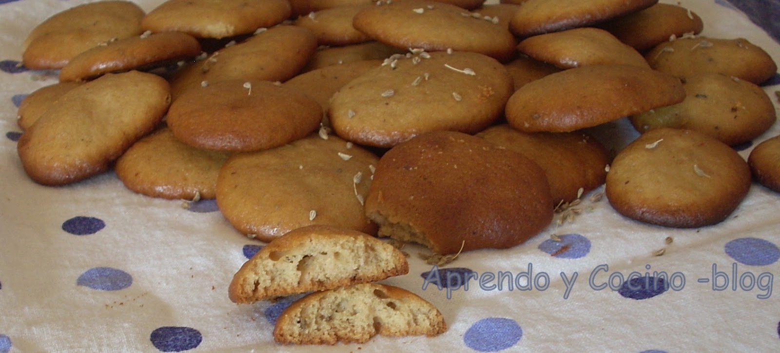 Aprendo y Cocino: Masitas de Miel y Anís -galletas