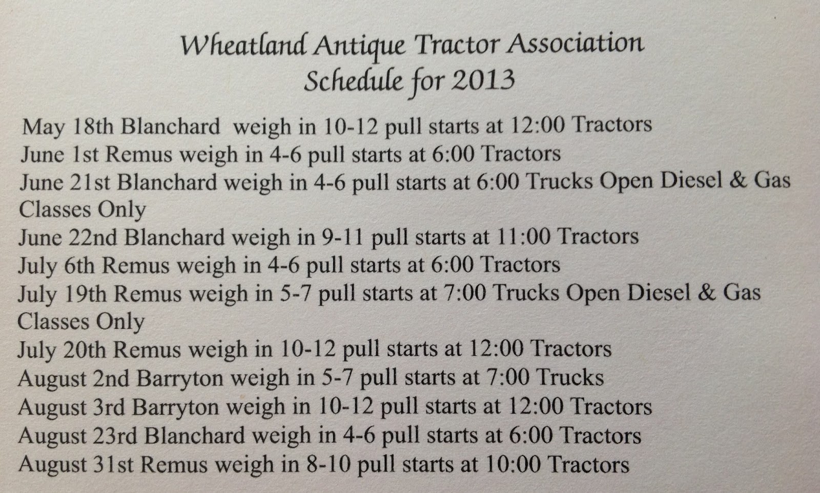 W.A.T.A.: 2013