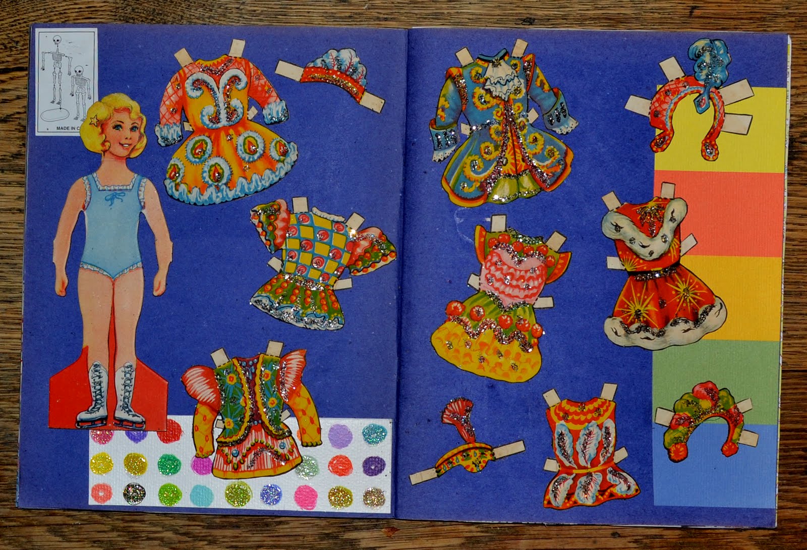 Things to Make and Do Mini collection 49 paper dolls