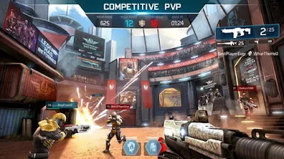 لعبة المعارك و القتال Shadowgun Legends إصدار عادي و مهكر للاندرويد