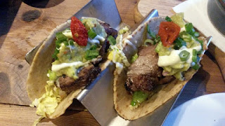 Flat iron steak tacos. Flat iron steak tacos.