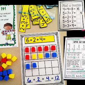 Miss Giraffe's Class: First Grade Math Ideas for the Entire Year!