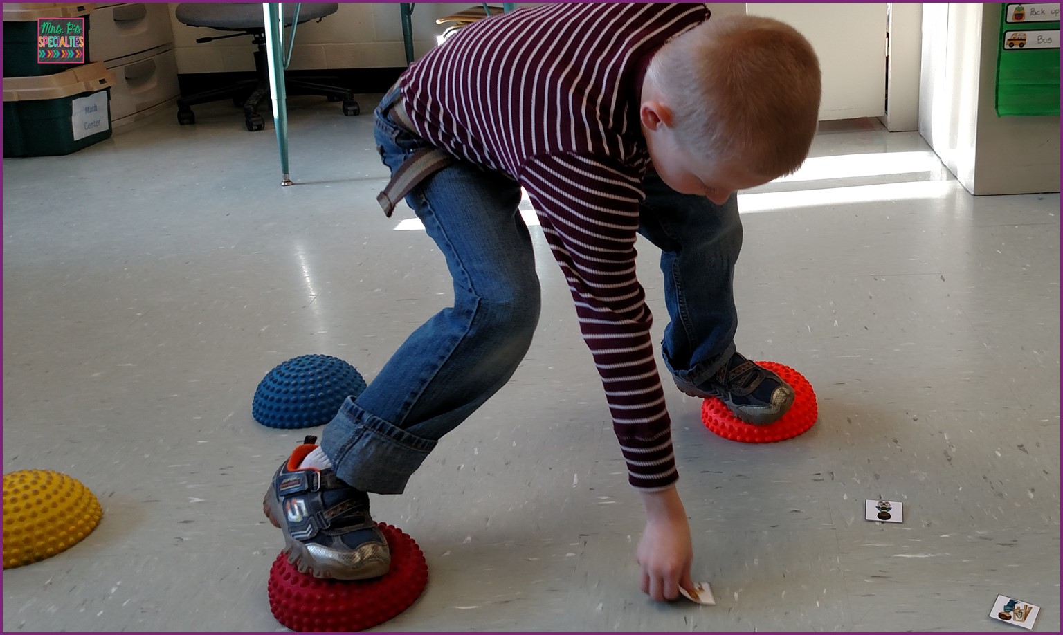 Sensory Motor Tasks That Fit In Your Classroom Mrs. P's Specialties!