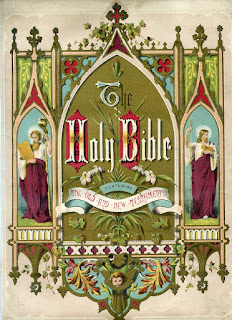 Pictorial Title Page from Brown's Self-Interpreting Family Bible