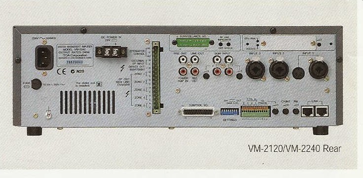 Ampli Toa VM 2120 - ĐIỆN MÁY 769 AUDIO