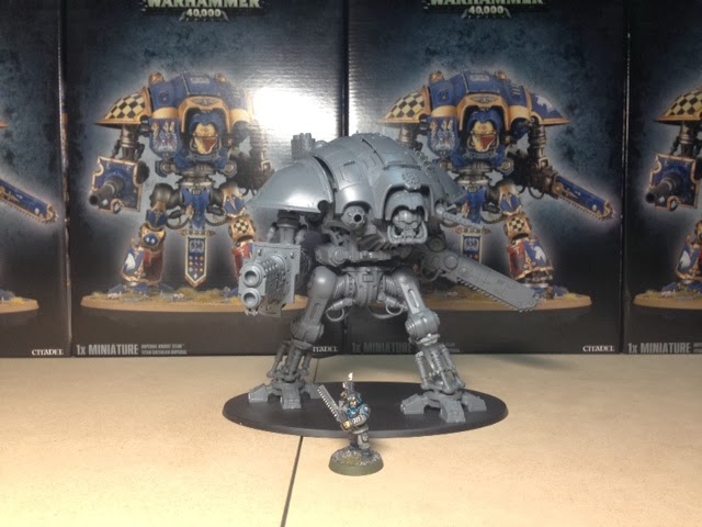 Anything But Ones: Lots of Imperial Knight Size Comparison! Quick Review!