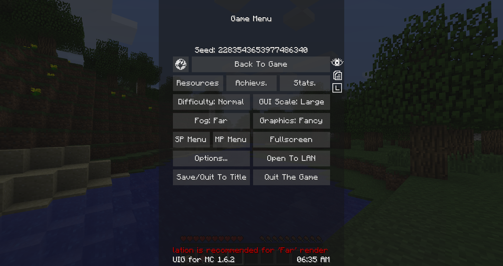 Minecrart Mods Minecraft Useful Ingame GUI Mod 1 6 2 1 5 2 1 5 1