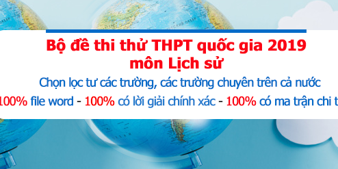 Tải miễn phí: Đề thi thử THPT quốc gia 2019 địa lý trường Chuyên Bắc Ninh