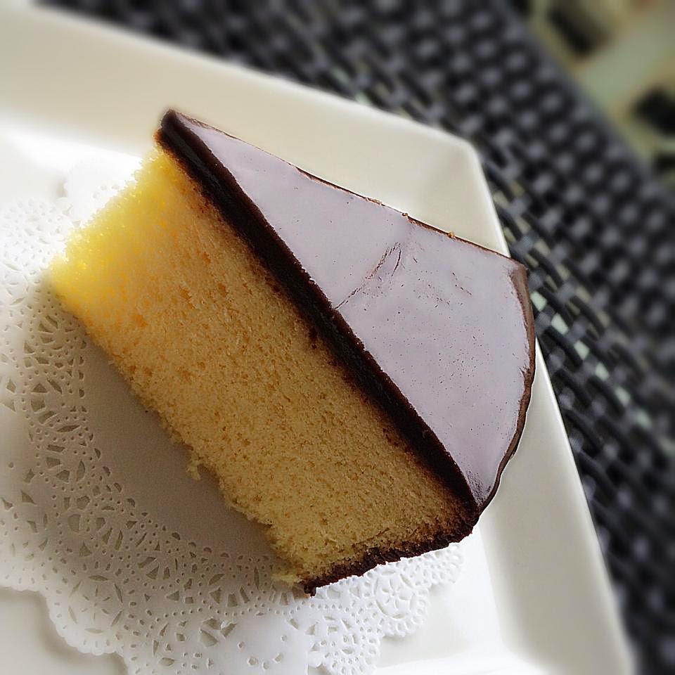 chocolate ganache butter cake. by Irene Nah Baking's Corner