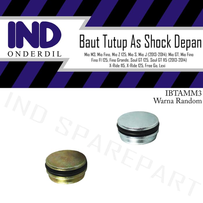 Baut-Baud-Oring-Seal Tutup As Shock-Shok Depan X-Ride 115-125 New/Lexi Murah