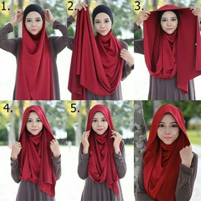 Harus Coba Nih Ukhti 6 Tutorial Hijab Pashmina Simpel Terbaru 17 Kaskus