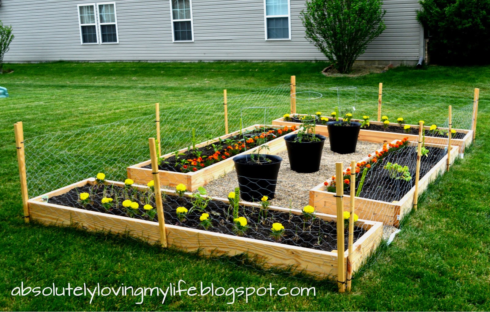 Loving Life: DIY Backyard Raised Garden Beds for Beginners