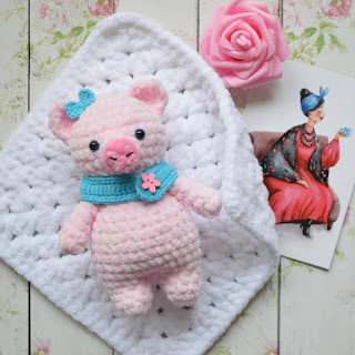 PATRON GRATIS CERDO AMIGURUMI 36035