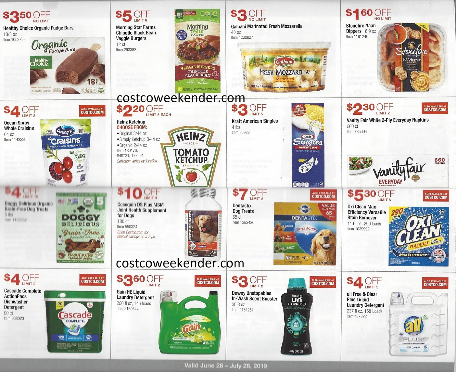 Costco June 2019 Coupon Book Costco Weekender