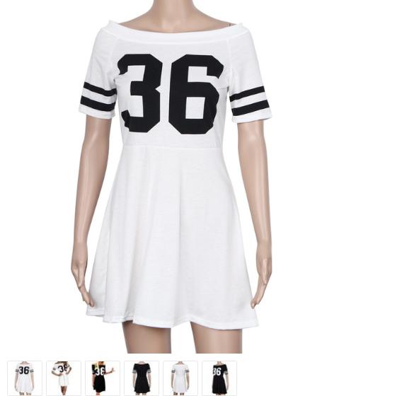 Black And White Off The Shoulder Dress - Next Shop Online Sale