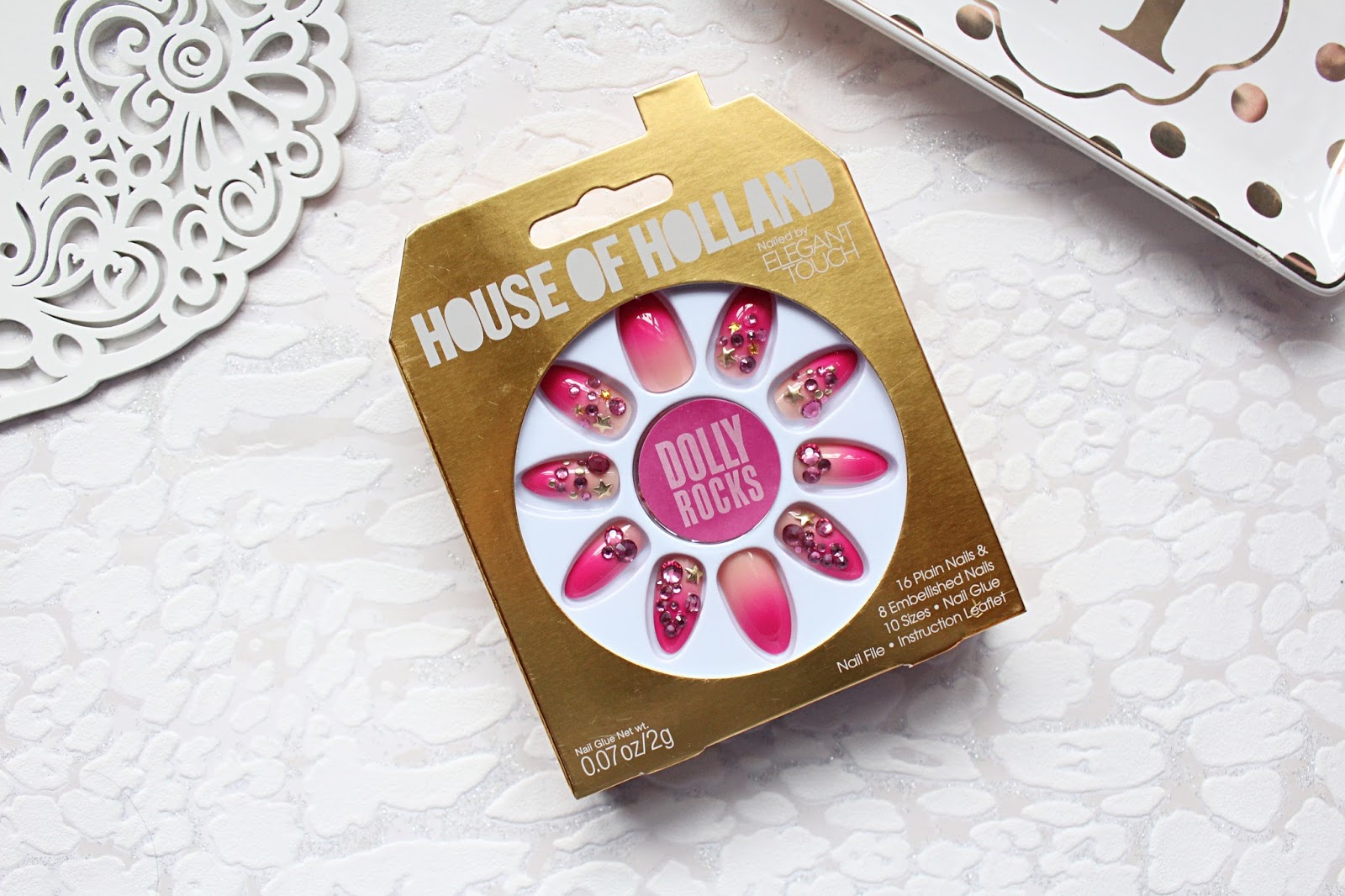 Elegant Touch x House of Holland Dolly Rocks Luxe Nails