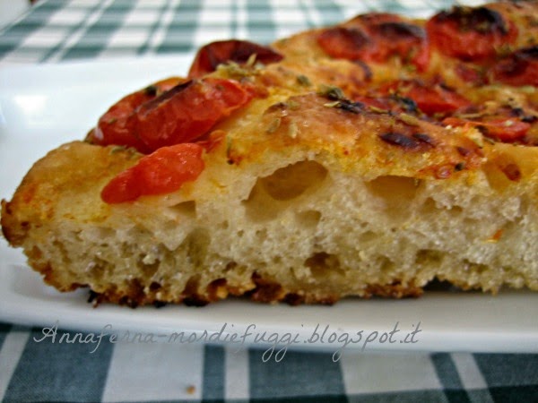 focaccia senza patate